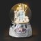 Roman 5.75" LED Lighted Santa with Reindeer Christmas Dome Snow Globe
